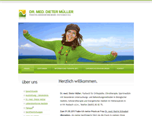 Tablet Screenshot of muellerdrd.de